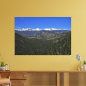 Rocky Mountain Backcountry Canvas Afdruk (Insitu (Woonkamer))