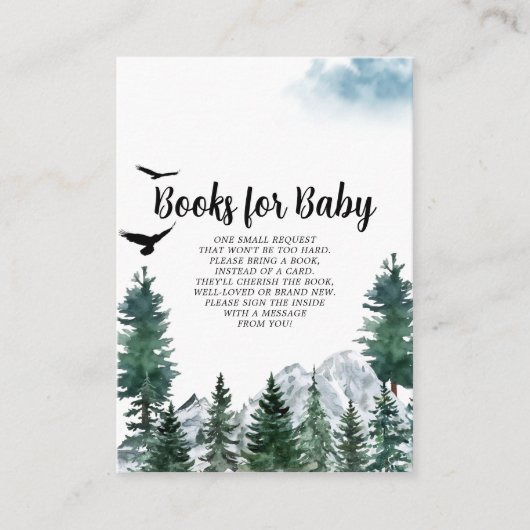 Rocky Mountain Boeken voor Baby Kaart (Voorkant)