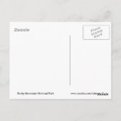 Rocky Mountain Briefkaart (Achterkant)