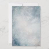 Rocky Mountain bruiloft Kaart (Achterkant)