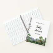 Rocky Mountain Cadeautracker voor Babyshower Notitieboek (Binnen)