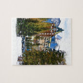 Rocky Mountain Castle - Banff Canada Legpuzzel (Horizontaal)