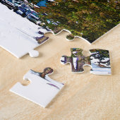 Rocky Mountain Castle - Banff Canada Legpuzzel (Zijkant)