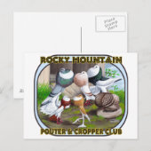 Rocky Mountain Club Logo Briefkaart (Voorkant / Achterkant)