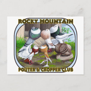 Rocky Mountain Club Logo Briefkaart