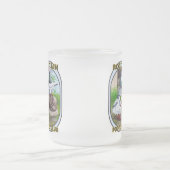 Rocky Mountain Club Logo Matglas Koffiemok (Center)