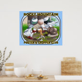 Rocky Mountain Club Logo Poster (Keuken)