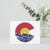 Rocky Mountain Colorado C Briefkaart (Staand voorkant)