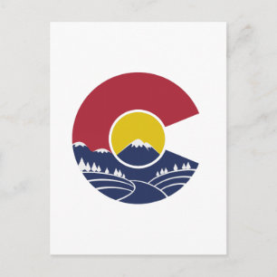 Rocky Mountain Colorado C Briefkaart