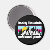 Rocky Mountain, Colorado Magneet (Voorkant / Achterkant)