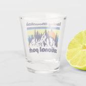 Rocky Mountain, Colorado Shot Glas (Achterkant)