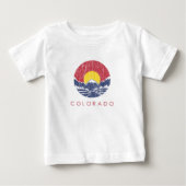  Rocky Mountain Colorado Sunset Logo (Voorkant)