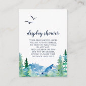 Rocky Mountain Display Shower Enclosure Kaart (Voorkant)