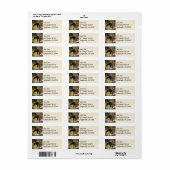 Rocky Mountain Eland Natuurfotografie Etiket (Full Sheet)