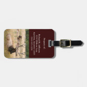 Rocky Mountain Elk Bagagelabel (Voorkant horizontaal)