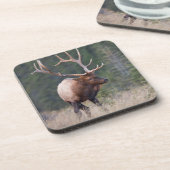 Rocky Mountain Elk Drankjes Onderzetter (Linkerzijde)
