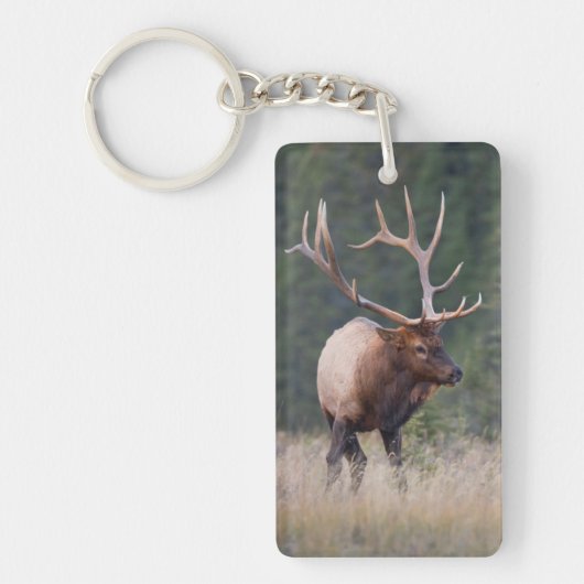 Rocky Mountain Elk Sleutelhanger (Voorkant)