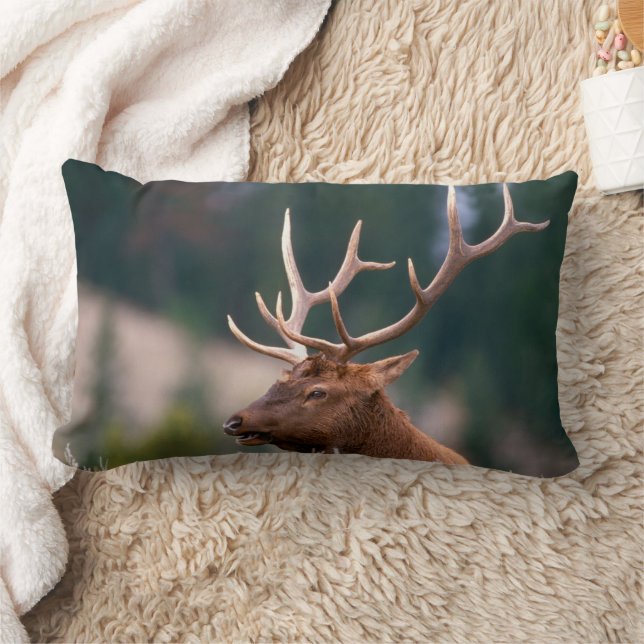 Rocky Mountain Elk Yellowstone National Park Kussen (Deken)