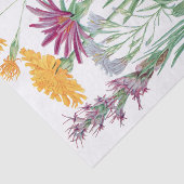 Rocky Mountain Flowers - aangepast kleurenpapier Tissuepapier (Detail)
