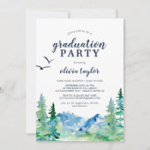 Rocky Mountain Graduation Party Kaart (Voorkant)