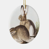 Rocky Mountain Hare (Lepus Townsendii) Keramisch Ornament (Rechts)