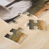 Rocky Mountain Hare (Lepus Townsendii) Legpuzzel (Zijkant)