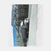 Rocky Mountain Hauler - vrachtwagenchauffeur Fleece Deken (Voorkant)