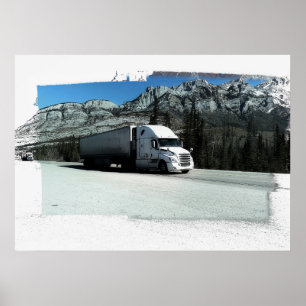 Rocky Mountain Hauler - vrachtwagenchauffeur Poster