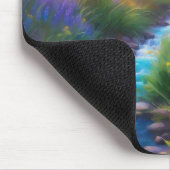 Rocky Mountain Heaven Spring Meadow Kleurrijk Muismat (Hoek)