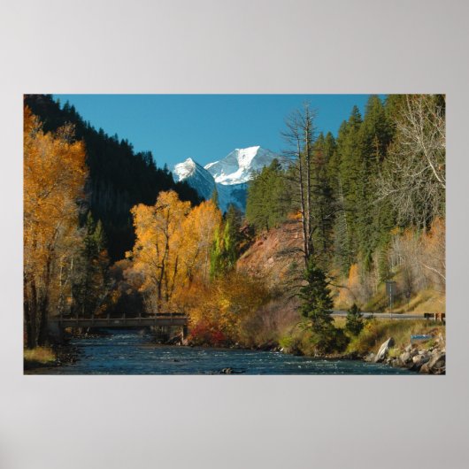 ROCKY MOUNTAIN HERFST FOTO POSTER (Voorkant)