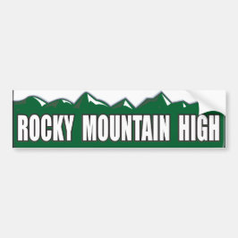 Rocky Mountain High Bumpersticker