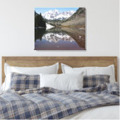 Rocky Mountain High Colorado Maroon Bells Canvas Afdruk (Insitu (Slaapkamer))