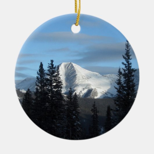 Rocky Mountain High Keramisch Ornament (Voorkant)
