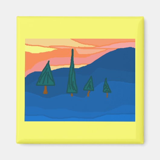 ROCKY MOUNTAIN HIGH - magneet (Voorkant)