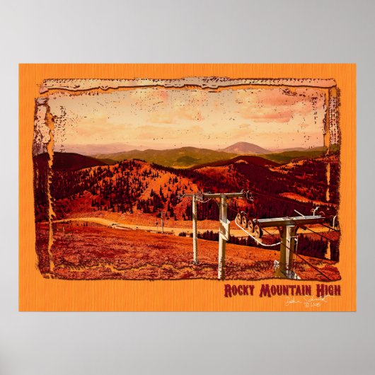 Rocky Mountain High Poster (Voorkant)