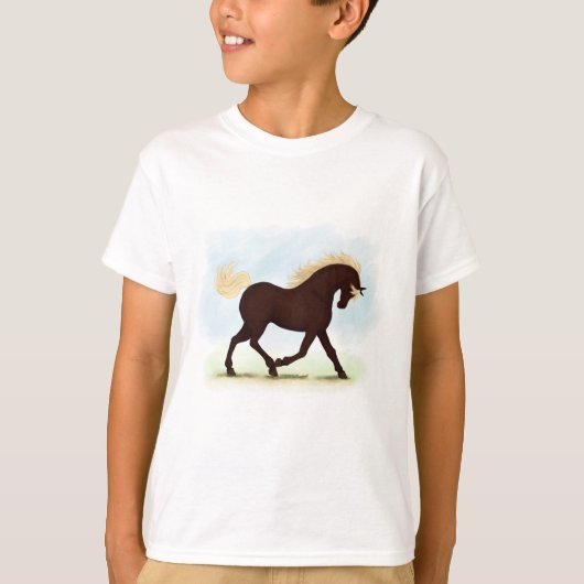Rocky Mountain Horse Equestrian T-shirt (Voorkant)