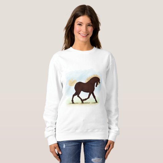 Rocky Mountain Horse Equestrian Trui (Voorkant volledig)
