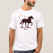 Rocky Mountain Horse Hearts T-shirt (Voorkant)