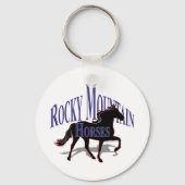 Rocky Mountain Horses - Personaliseer het Sleutelhanger (Voorkant)