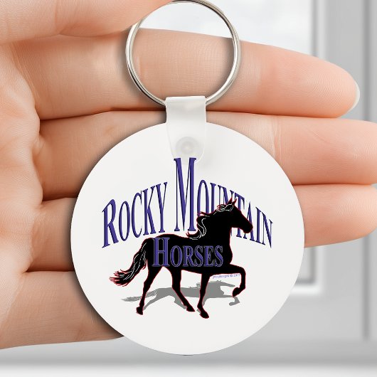 Rocky Mountain Horses - Personaliseer het Sleutelhanger