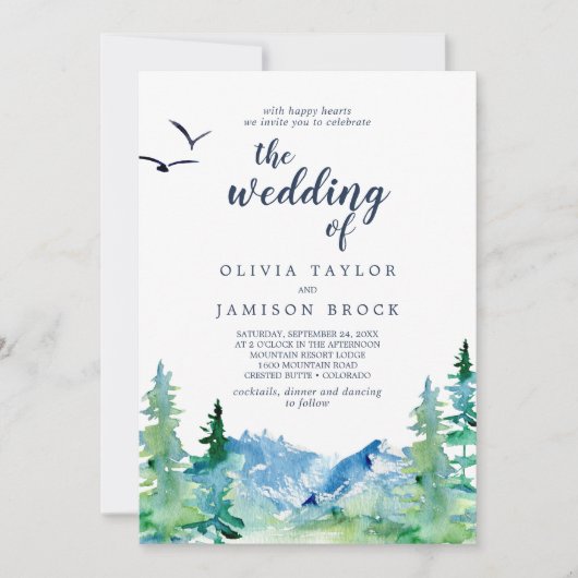 Rocky Mountain is de verbinding van Kaart (Voorkant)