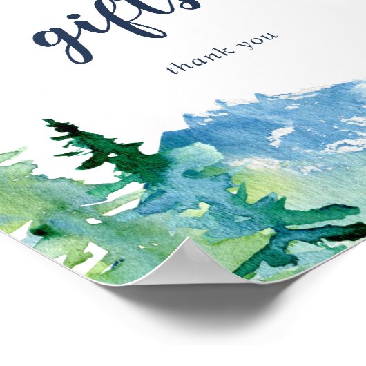 Rocky Mountain Kaarten en Gifts Sign Poster (Hoek)