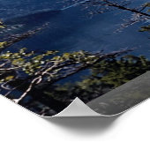 Rocky Mountain Lake uitzicht, Glacier National Par Poster (Hoek)