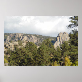 Rocky Mountain Landscape Foto Natuur Wall Poster