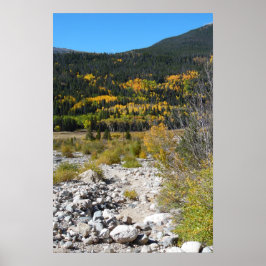 Rocky Mountain Landscape Foto Natuur Wall Poster