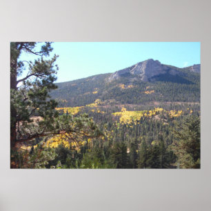 Rocky Mountain Landscape Foto Natuur Wall Poster