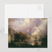 Rocky Mountain Landscape van Albert Bierstadt, 187 Briefkaart (Voorkant / Achterkant)