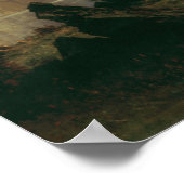 Rocky Mountain Landscape van Albert Bierstadt, 187 Poster (Hoek)