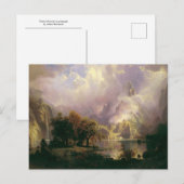 Rocky Mountain Landscape van Albert Bierstadt Briefkaart (Voorkant / Achterkant)