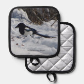 Rocky Mountain Magpie pot houder (Voorkant / Achterkant)